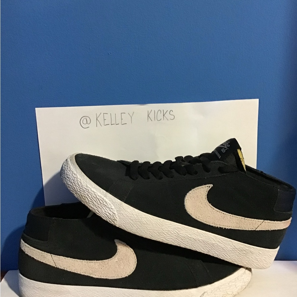 Nike sb black blazer mids used size 7.5 mens